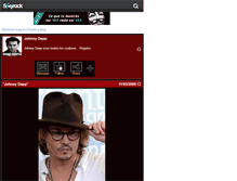 Tablet Screenshot of depp-mania.skyrock.com