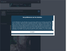 Tablet Screenshot of jolie-princesse-feerique.skyrock.com