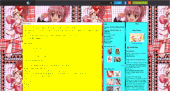 Desktop Screenshot of amanda-manga.skyrock.com