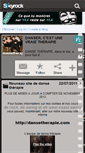 Mobile Screenshot of dansetherapie.skyrock.com