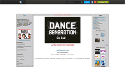 Desktop Screenshot of dancegeneration-du-sud.skyrock.com