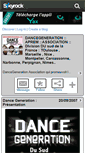 Mobile Screenshot of dancegeneration-du-sud.skyrock.com