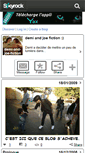 Mobile Screenshot of demi-and-joe-fiction.skyrock.com
