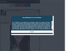 Tablet Screenshot of mamzelle-ophelie-leduc.skyrock.com