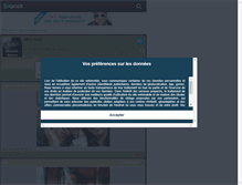 Tablet Screenshot of melanie-benou.skyrock.com