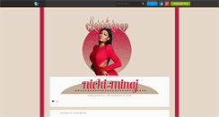 Desktop Screenshot of nicki-minaj.skyrock.com