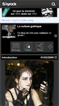 Mobile Screenshot of darkgoth02.skyrock.com