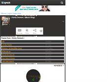 Tablet Screenshot of emily-0sment-music.skyrock.com
