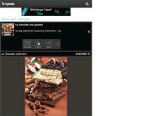 Tablet Screenshot of choco-plaisir.skyrock.com