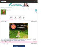 Tablet Screenshot of espanola2008.skyrock.com