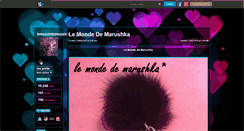 Desktop Screenshot of lemondedemarushka.skyrock.com