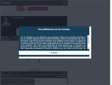 Tablet Screenshot of kamikaze001.skyrock.com