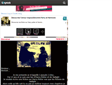 Tablet Screenshot of harrypotterlovestory.skyrock.com