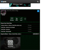 Tablet Screenshot of david-dieu-officiel.skyrock.com