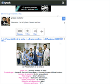 Tablet Screenshot of greys-anatomy-27.skyrock.com