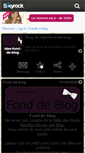 Mobile Screenshot of idee-fond-de-blog.skyrock.com