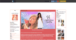 Desktop Screenshot of carolinecosta-story.skyrock.com