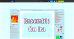 Desktop Screenshot of ensemble-on-ira.skyrock.com