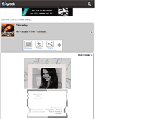 Tablet Screenshot of chic-miley-x.skyrock.com