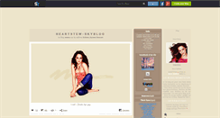 Desktop Screenshot of heartstew.skyrock.com