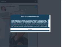 Tablet Screenshot of magaliie62.skyrock.com
