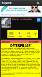 Mobile Screenshot of cat-caterpillar.skyrock.com