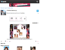 Tablet Screenshot of beautiful-emilie-sabrina.skyrock.com