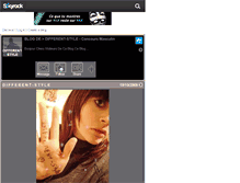 Tablet Screenshot of different-style.skyrock.com