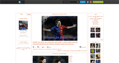 Desktop Screenshot of famous-messi.skyrock.com