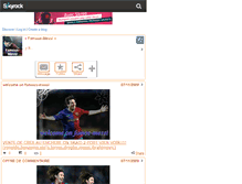 Tablet Screenshot of famous-messi.skyrock.com