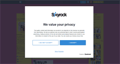 Desktop Screenshot of dzrt-morangos.skyrock.com