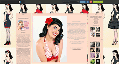 Desktop Screenshot of be-a-pinup.skyrock.com