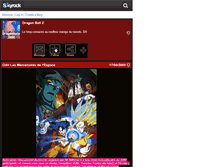 Tablet Screenshot of dragonballz-2000.skyrock.com