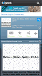 Mobile Screenshot of beau-belle-gosse-2010.skyrock.com
