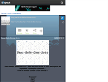 Tablet Screenshot of beau-belle-gosse-2010.skyrock.com