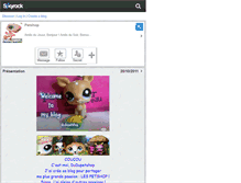 Tablet Screenshot of dudupetshop.skyrock.com