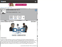 Tablet Screenshot of dancegenerationtahiti.skyrock.com