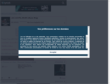 Tablet Screenshot of leacastel-music.skyrock.com