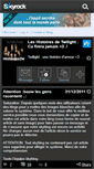 Mobile Screenshot of histoiresdetwilight.skyrock.com