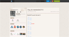 Desktop Screenshot of mamandu41700.skyrock.com