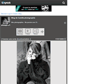 Tablet Screenshot of camille-photographie.skyrock.com