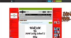 Desktop Screenshot of newsongschool.skyrock.com