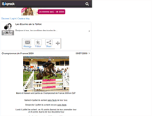 Tablet Screenshot of ecurie-de-la-taillat.skyrock.com