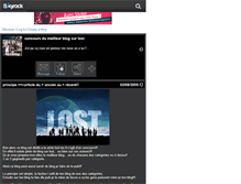 Tablet Screenshot of lost-blog.skyrock.com