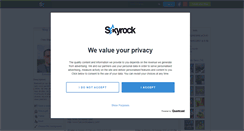 Desktop Screenshot of blueberry34.skyrock.com