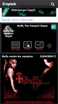 Mobile Screenshot of buffy-the-vampir3-slayer.skyrock.com