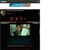 Tablet Screenshot of bruno---mars.skyrock.com