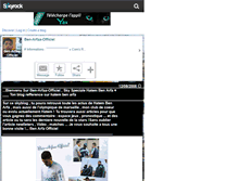 Tablet Screenshot of ben-arfaa-officiel.skyrock.com