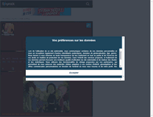 Tablet Screenshot of mafictioncodelyoko.skyrock.com