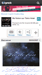 Mobile Screenshot of fic-de-fan.skyrock.com